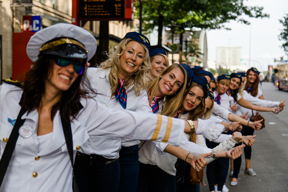 JGA-Fotoshooting in der Hamburger City und Hafencity